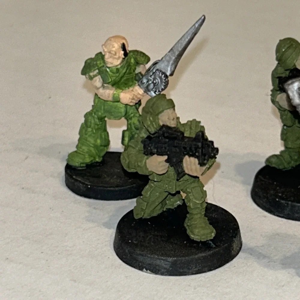 Ral Partha Citadel Metal Miniature Lot Of‎ Marine Army Soldiers